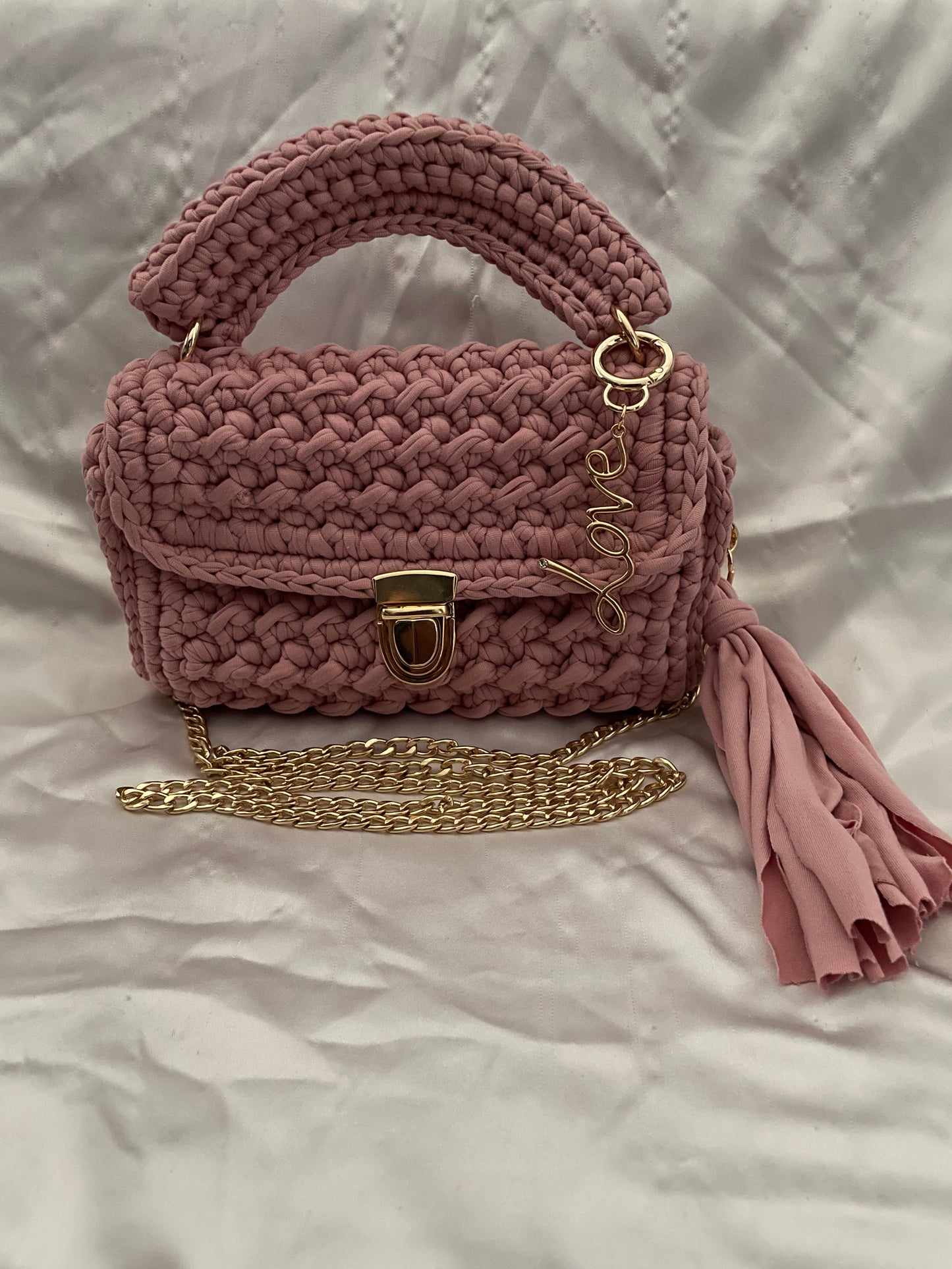 Soft Pink Signature Bag